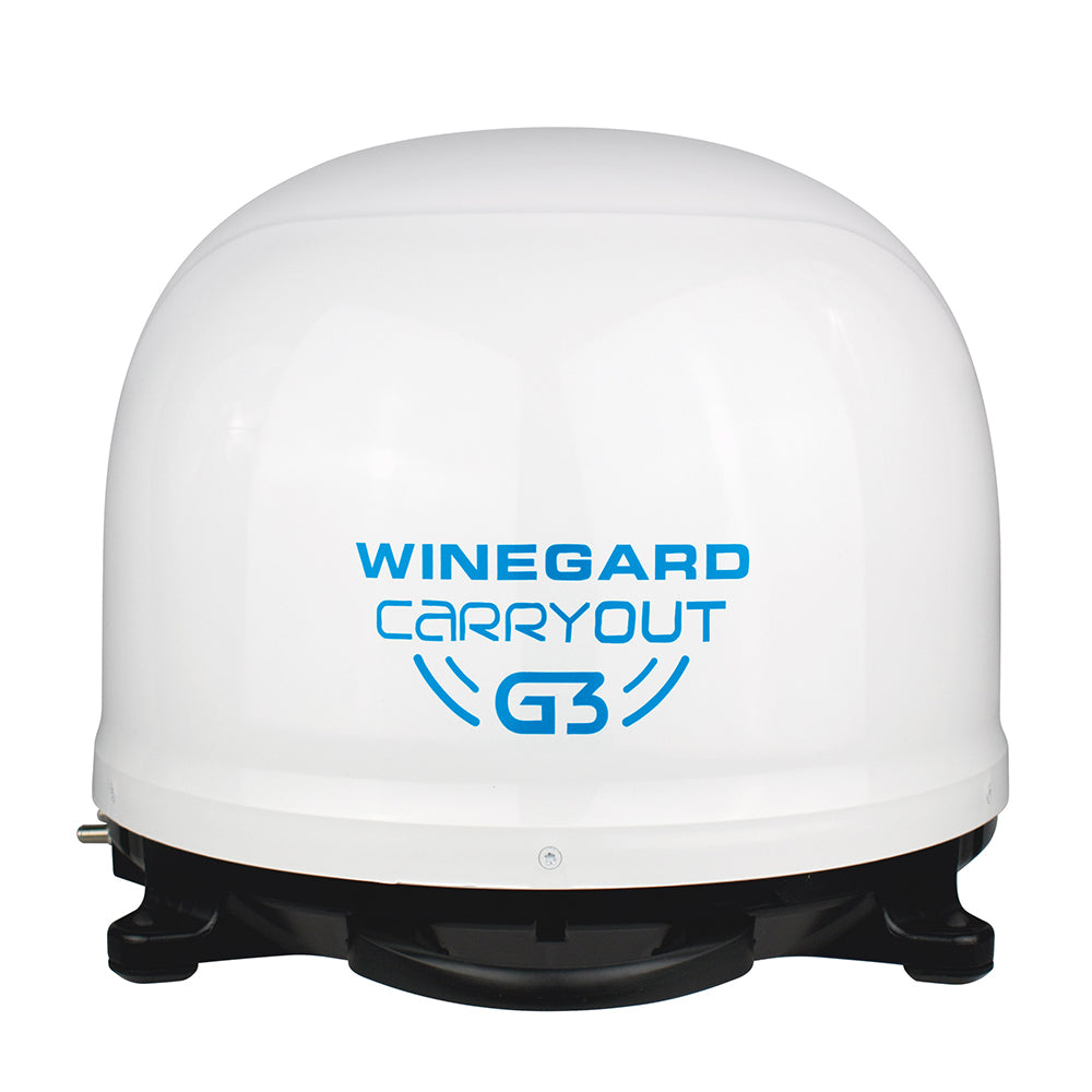 Winegard Gm-9000 Carryout G3 Automatic Portable Satellite Tv Antenna White Image 1