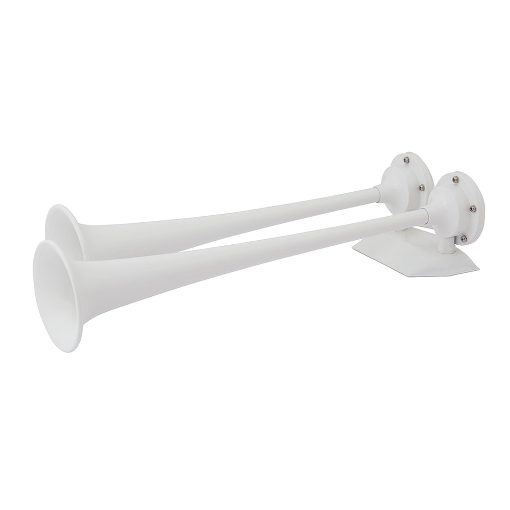 Marinco_Guest_AFI_Nicro_BEP 10122 Mini Dual Trumpet Horn White Image 1