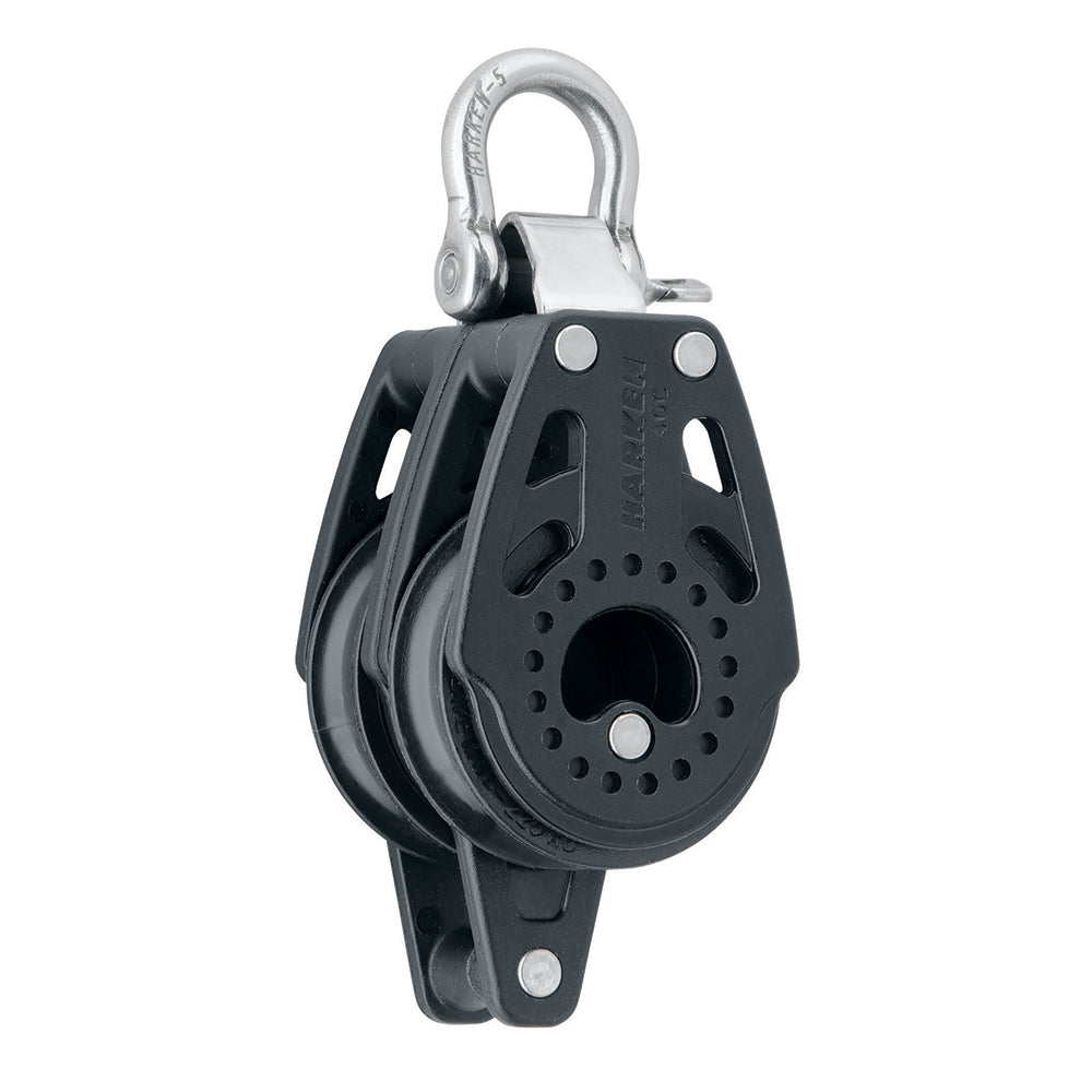 Harken 2643 40mm Carbo Air Double Fixed Block with Becket Image 1