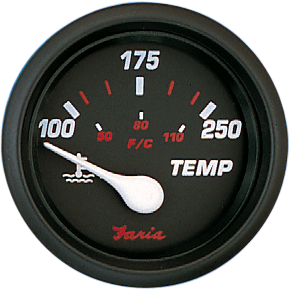 Faria Beede Instruments 14604 Professional Red 2" Water Temp Image 1