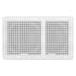 Fusion 010-02300-10 Fm-F77Sw Fm Series 7.7" Flush Mount Square Marine Speakers Image 1