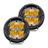 Rigid Industries 36114 360-Series 4" Led Off-Road Spot Beam Amber Backlight Image 1