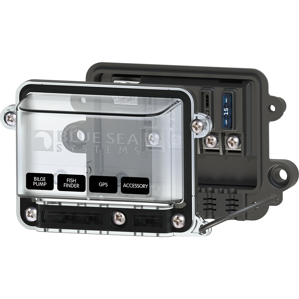 Blue Sea Systems 5056 St-Blade Water Resistant Fuse Block Cover Image 1