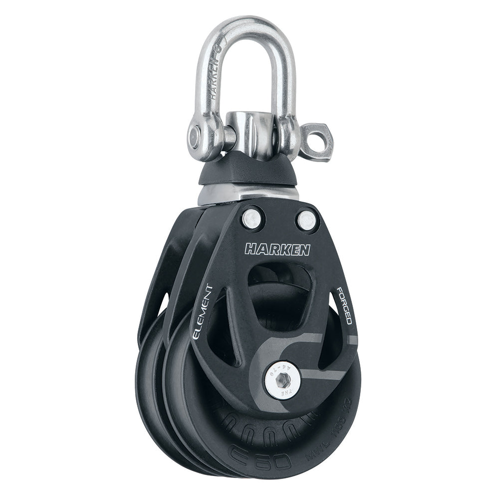 Harken 6269 60Mm Double Aluminum Element Block Swivel Image 1