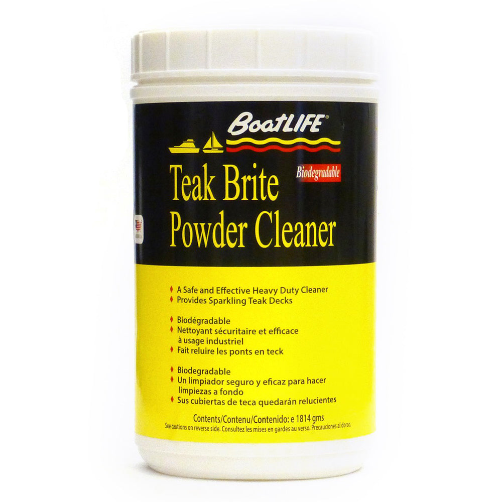 Boatlife Teak Brite Powder Cleaner - Jumbo 64oz (1185) - Premium Teak Care for Boats Image 1