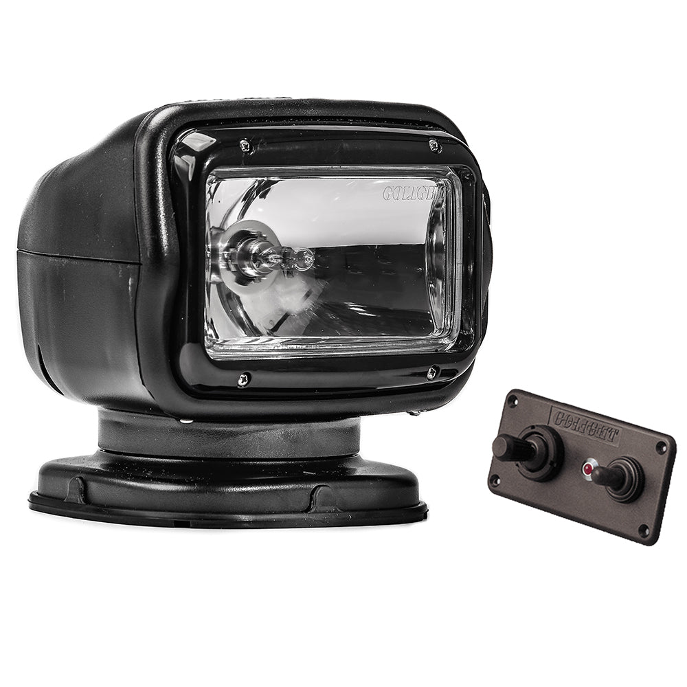 Golight 2021Gt Radioray Gt Series Permanent Mount Black Halogen Hard Wired Dash Image 1