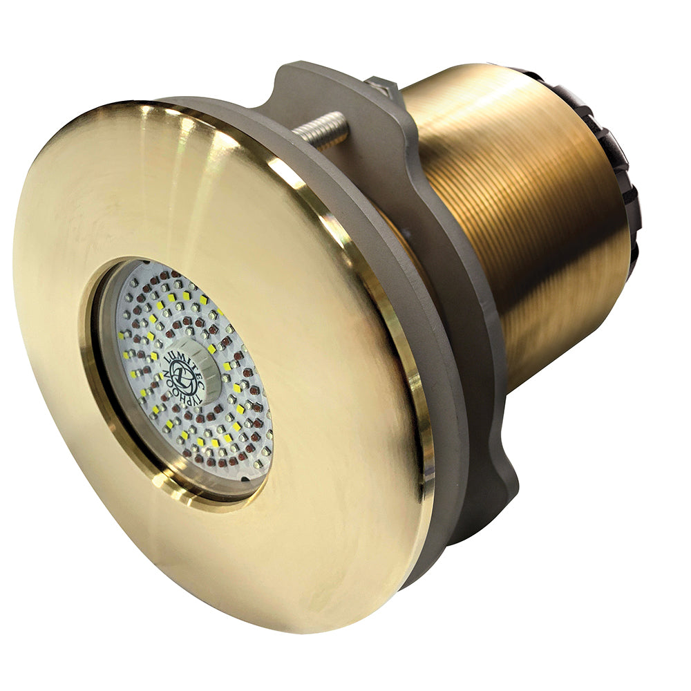 Lumitec 101451 Seablaze Typhoon Underwater Light Bronze Thru-Hull Spectrum Rgbw Image 1