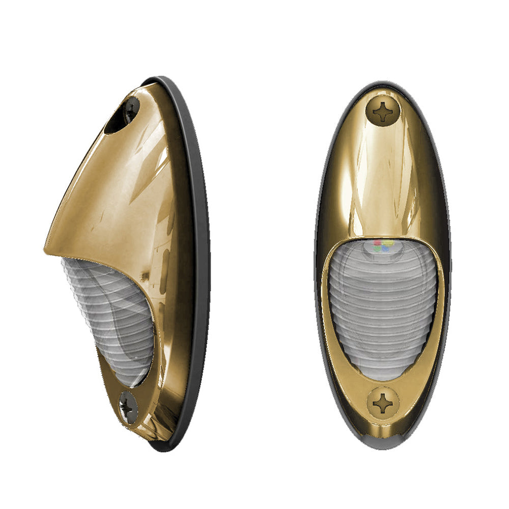 Lumitec 101634 Nautilus Piling Light Warm White Bronze Housing Image 1