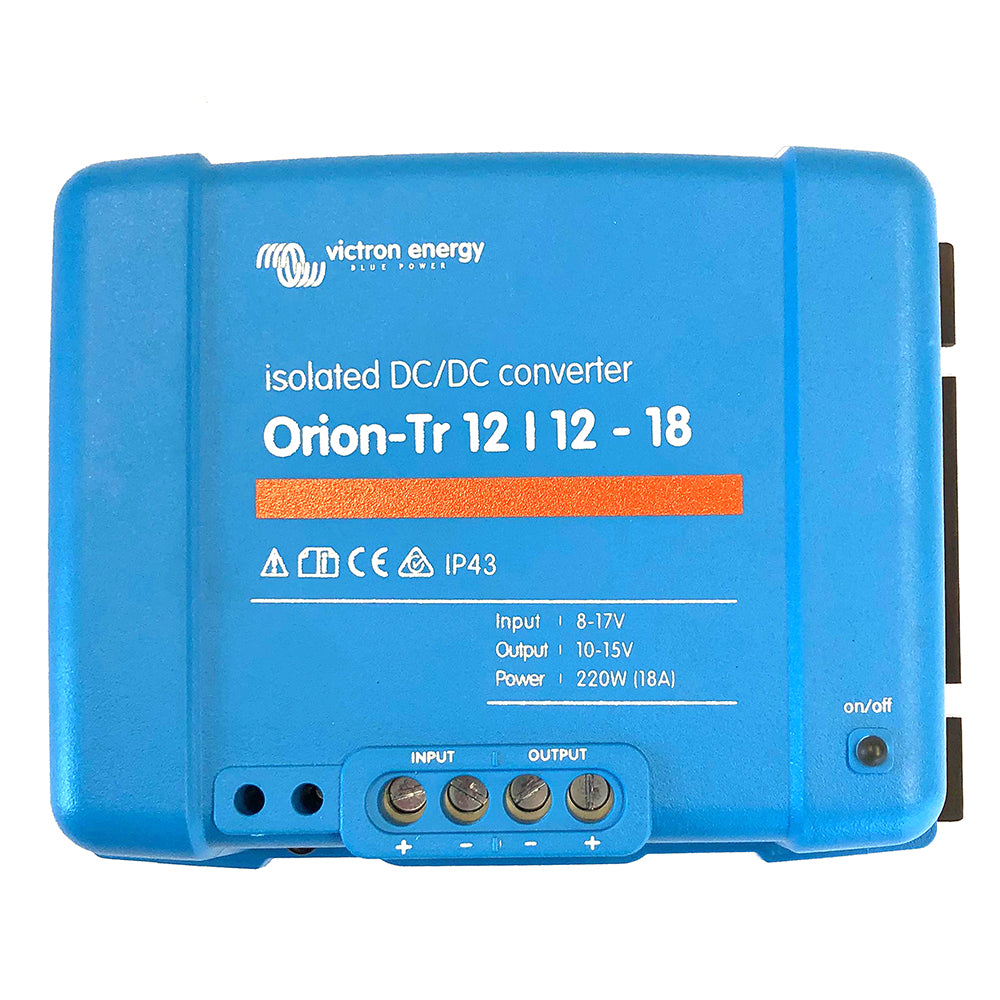 Victron Orion-Tr 12V to 18A Isolated DC-DC Converter (Ori121222110) Image 1
