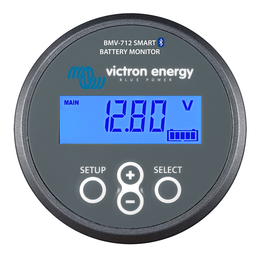 Victron Energy Bam030712000R Smart Battery Monitor Bmv-712 Grey Bluetooth Image 1