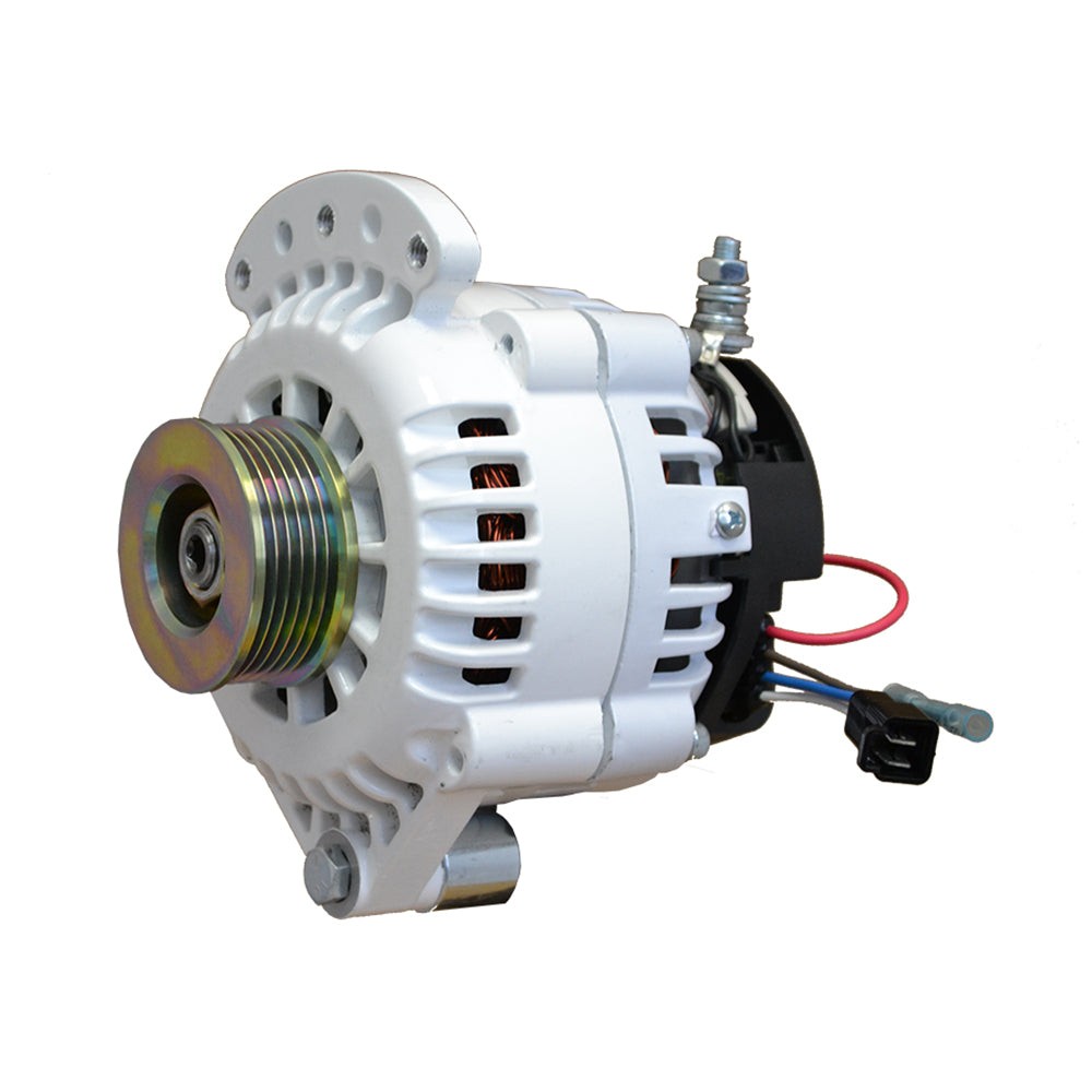 Balmar 621-120-K6 Alternator 120 Amp 12V Single Foot K6 Pulley Image 1