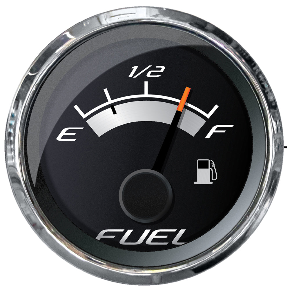 Faria Beede Instruments 22021 Platinum 2" Fuel Level Gauge E-1/2-F Image 1
