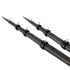 Tigress 88679-3 Carbon Fiber Telescoping Outrigger Poles - 21' - Matte Black - Pair Image 1