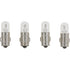 Vdo 600-807 Type A 24V White Metal Base Bulb 4-Pack Image 1