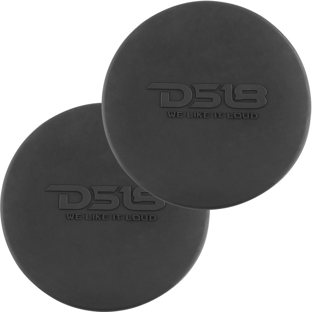 DS18 CS-6B 6.5 Black Silicone Marine Speaker Cover - Waterproof Protection Image 1