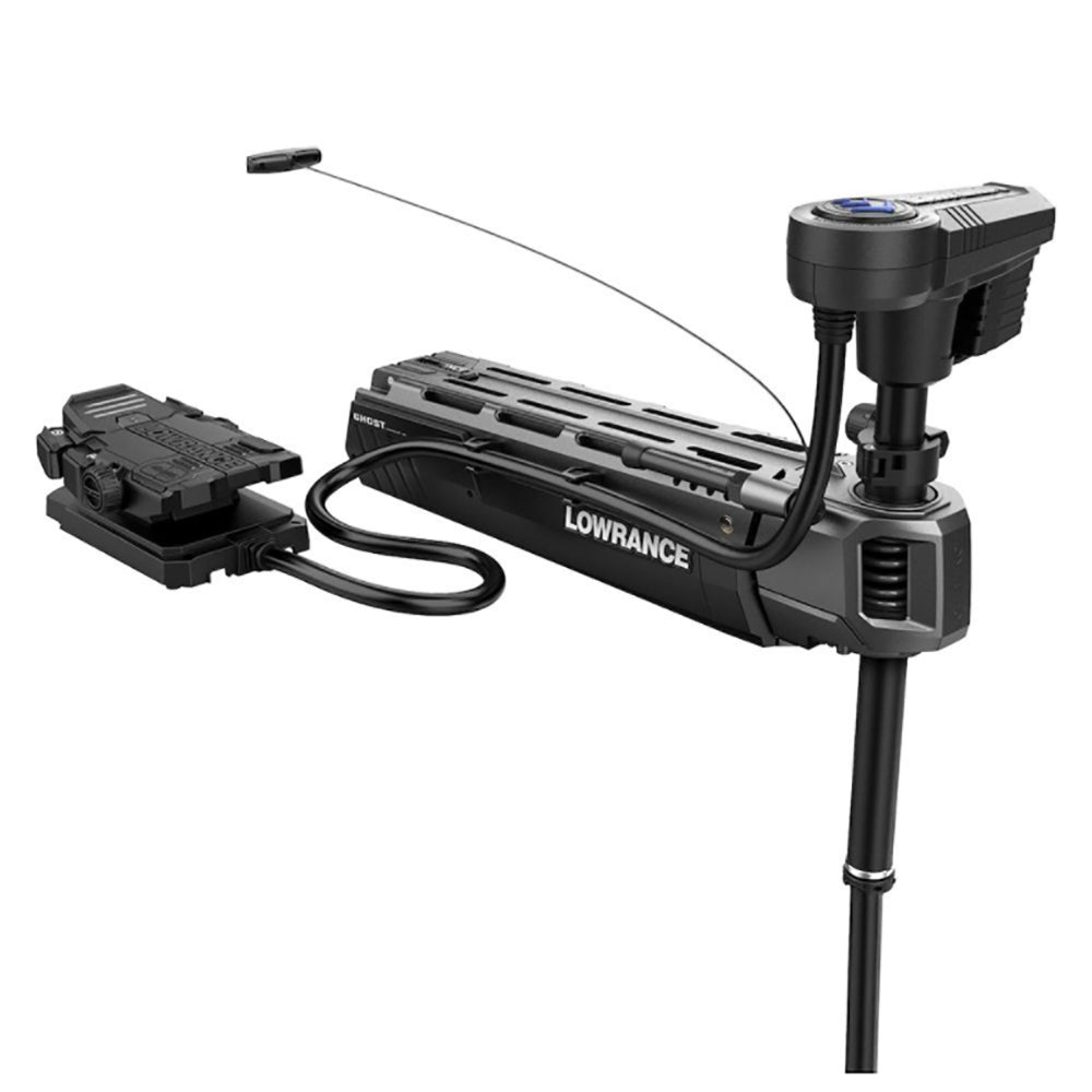 Lowrance 000-15480-001 60 inch Shaft Ghost Trolling Motor with Remote Image 1