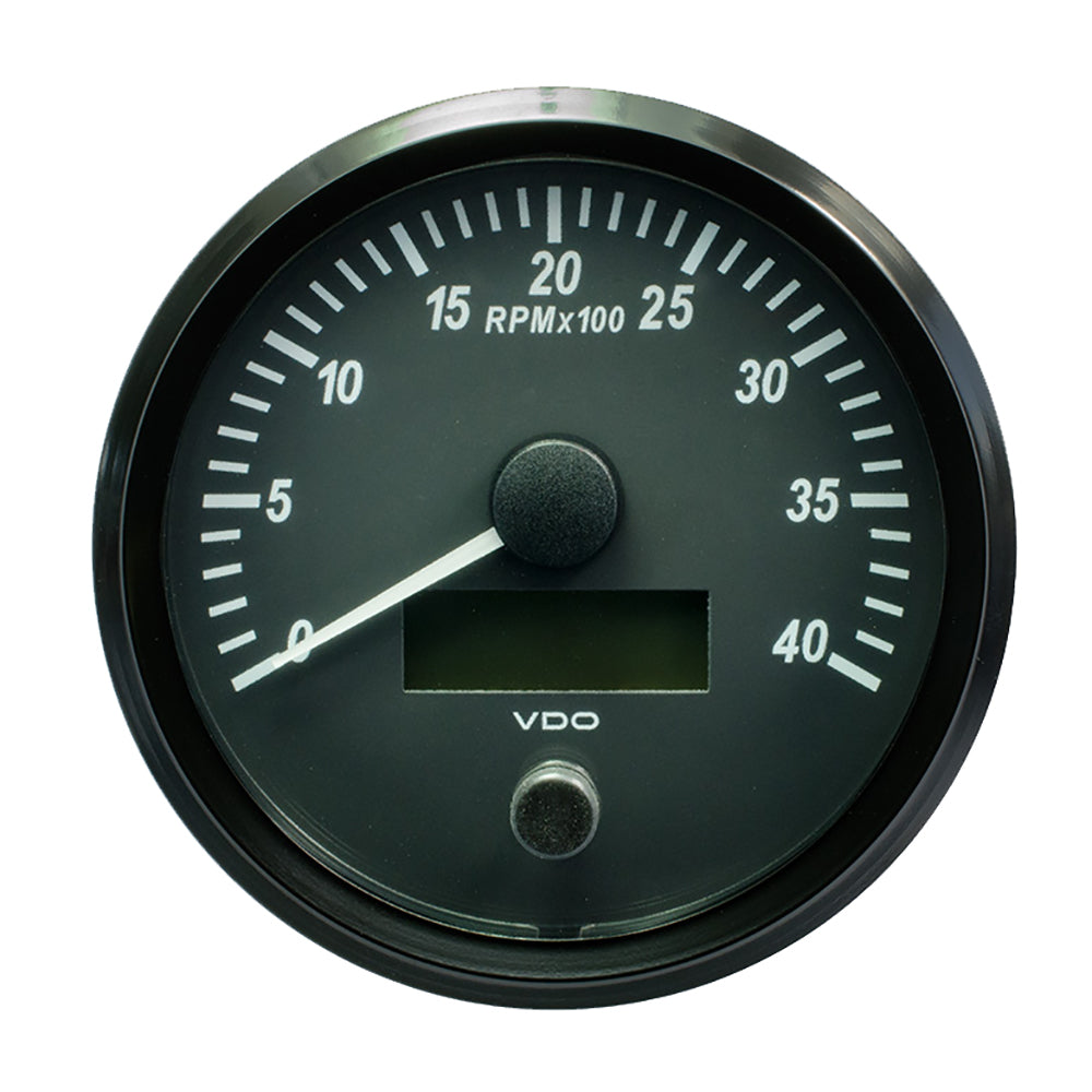 Vdo A2C3832800030 Singleviu 100Mm 4" Tachometer 4000 Rpm Image 1