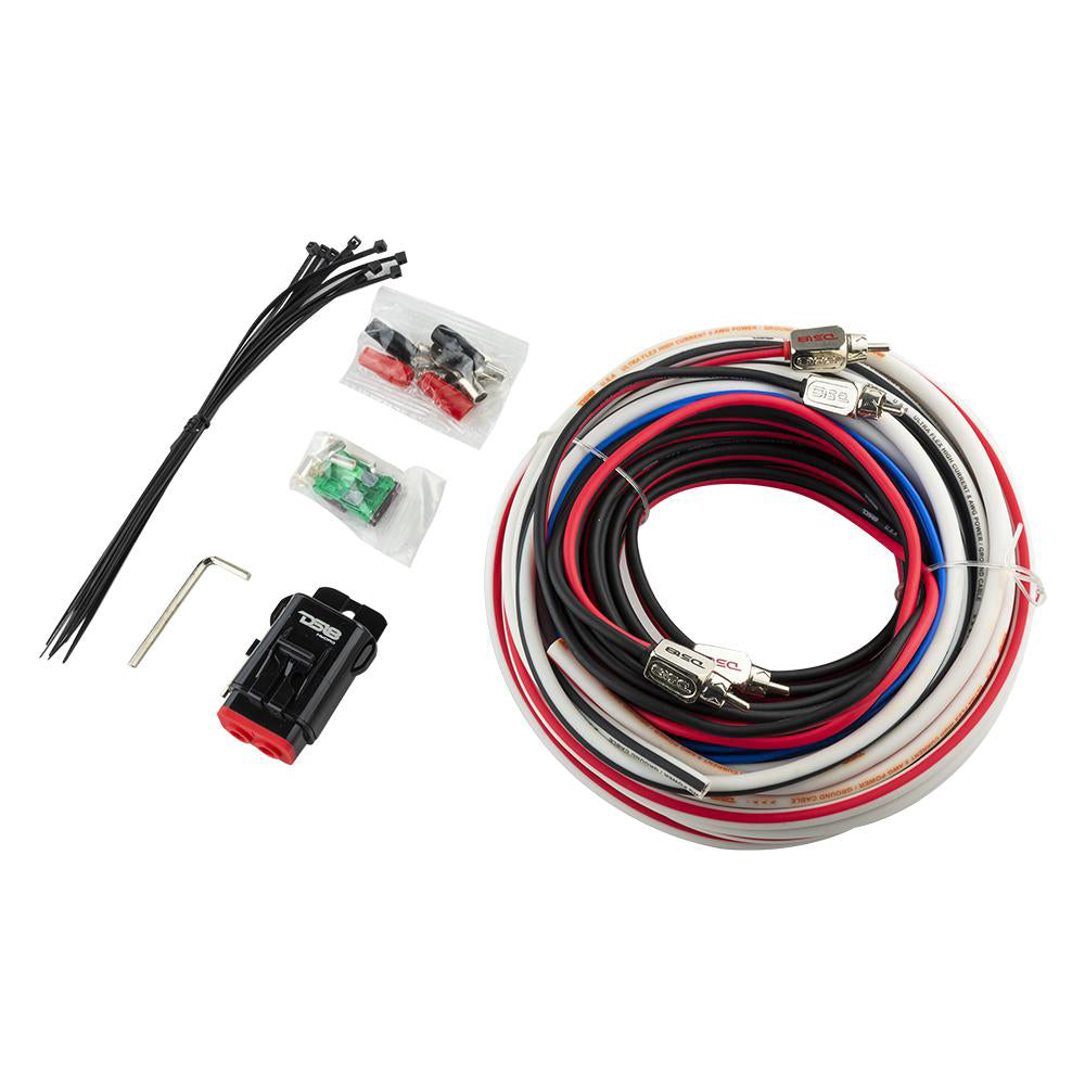 Ds18 Mofckit8 Hydro Power Install Kit 1 Amplifier 8Ga Image 1