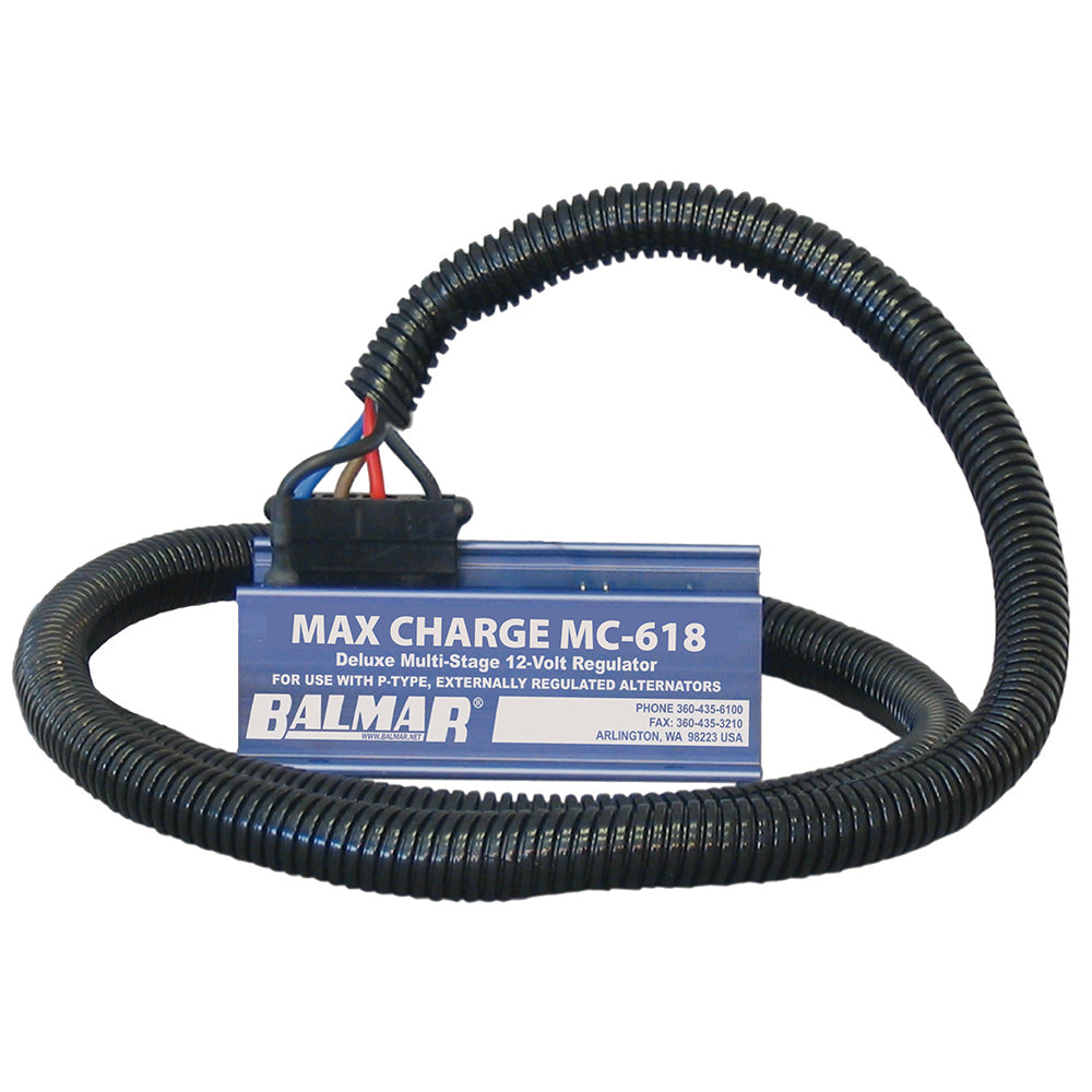 Balmar Mc-618-H Max Charge Mc-618 Regulator 12V Harness Multi-Stage Image 1