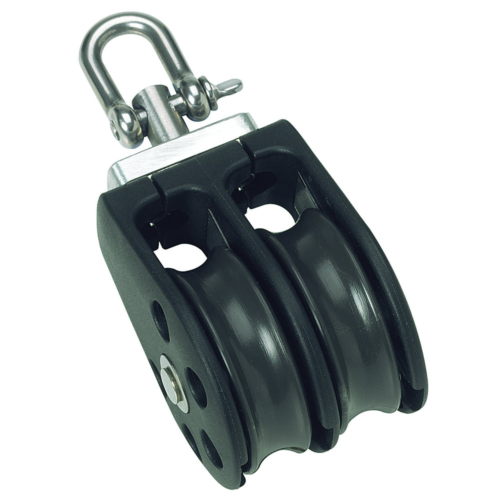 Barton Marine N01 230 Size 1 Double Swivel Block Image 1