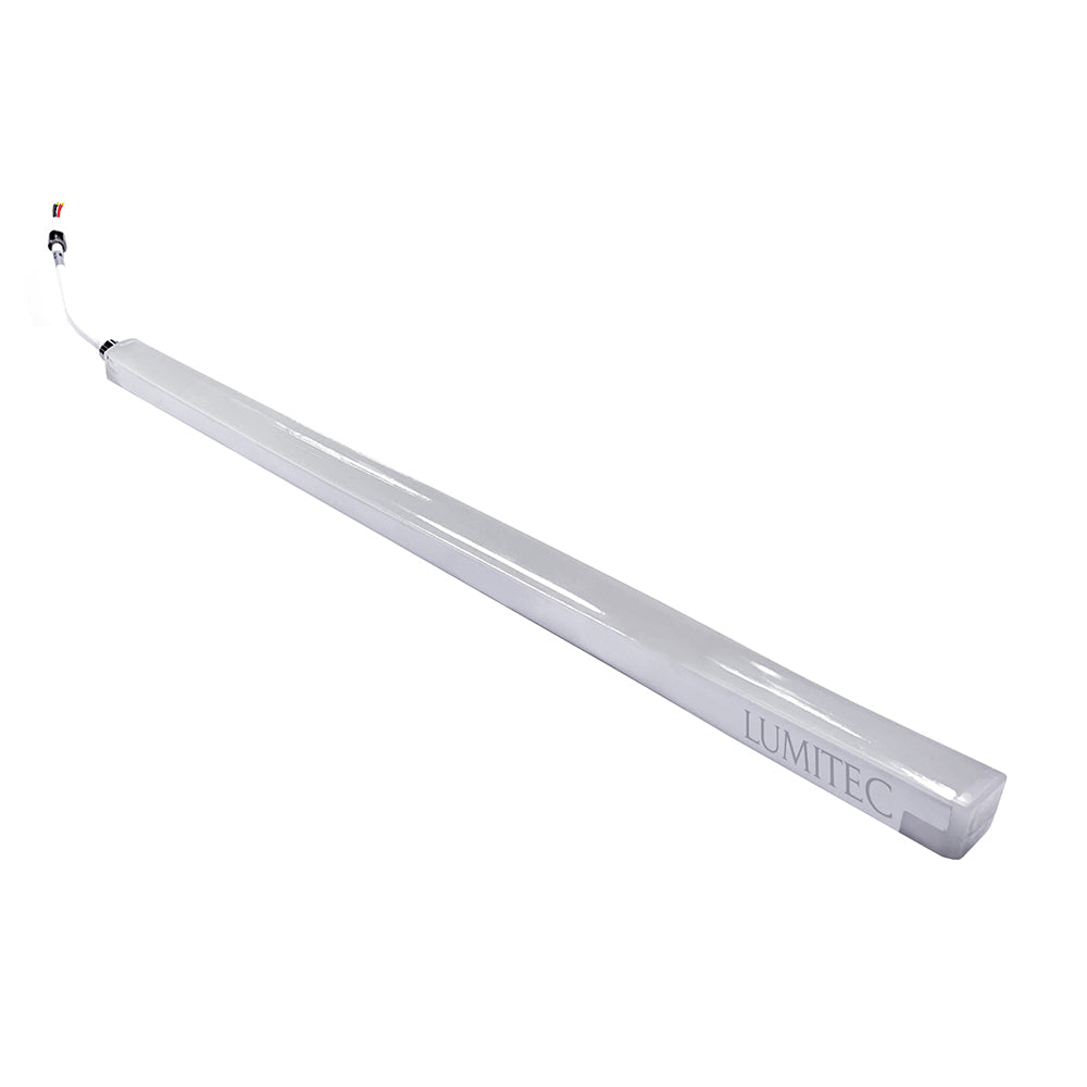 Lumitec 101648 Moray Flex Strip Light Rgbw 4.5' 10-14Vdc White Finish