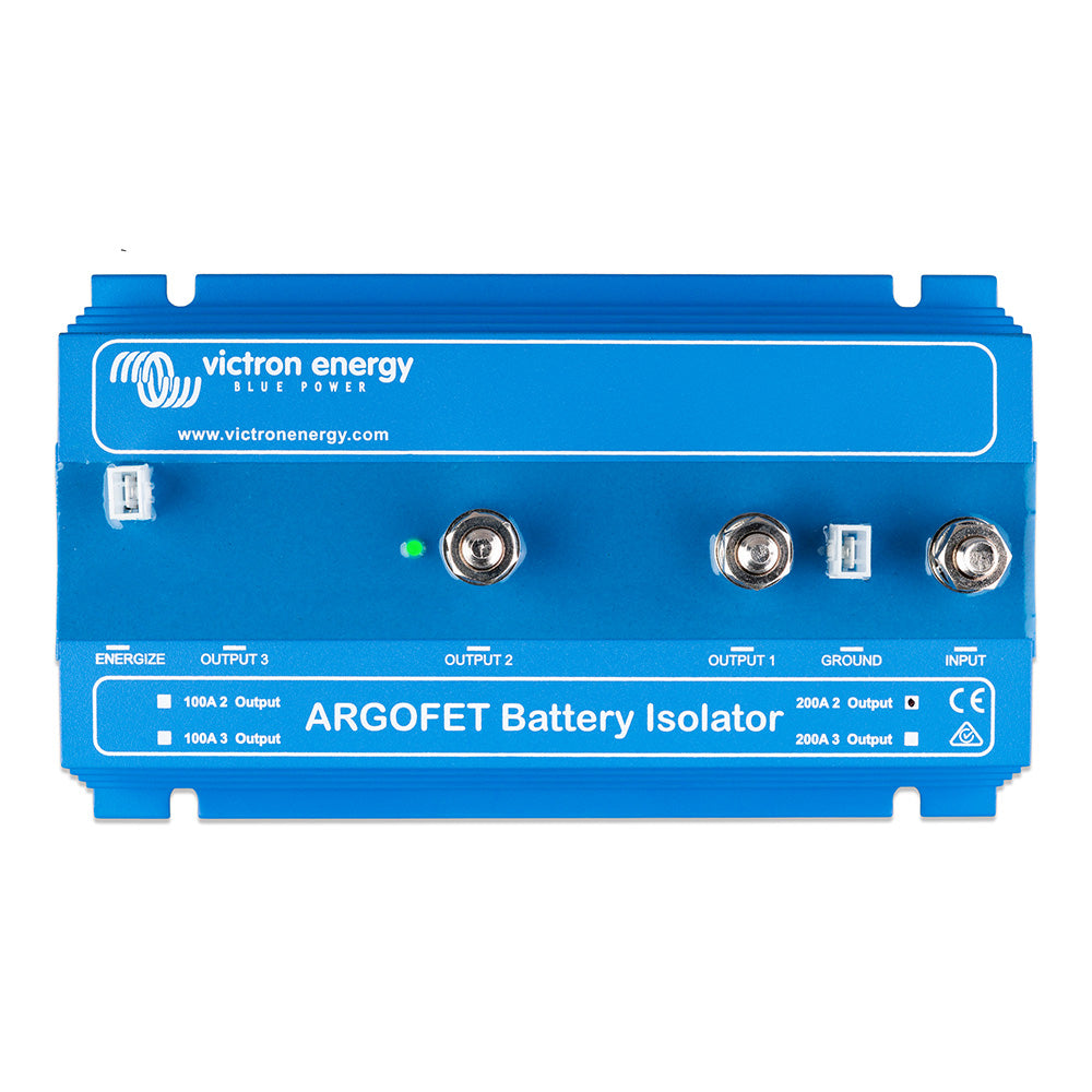Victron Argofet 200-2 Battery Isolator - 200Amp - 2 Batteries Image 1