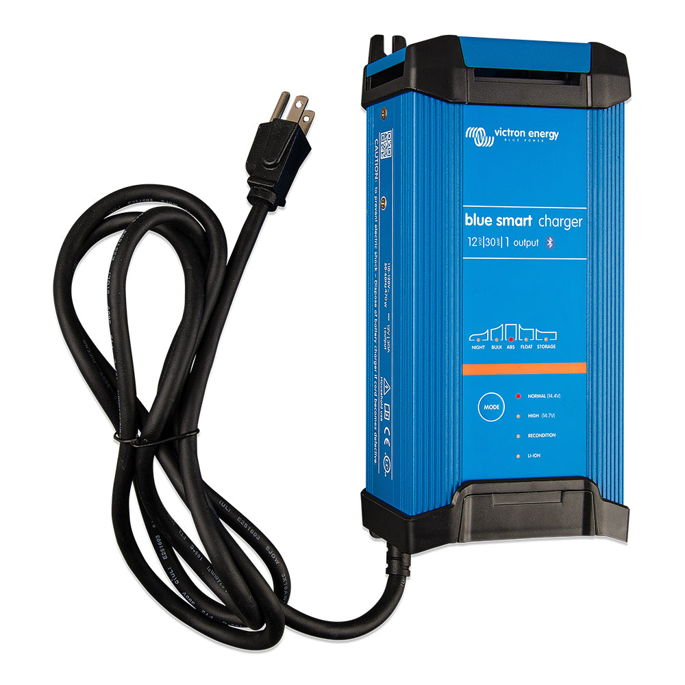 Victron Energy Bpc123047102 Blue Smart Ip22 12Vdc 30A 1 Bank 120V Charger Dry Image 1