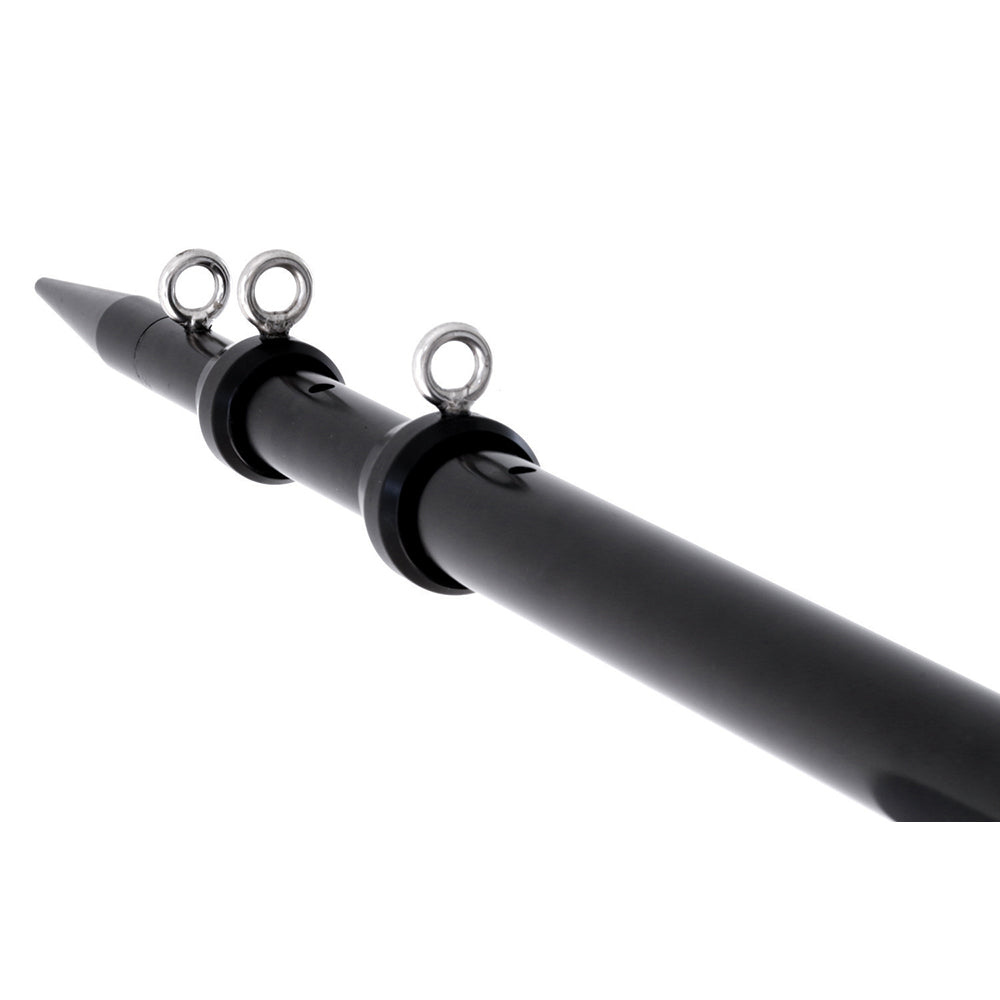 Tigress 88922-1 XD 11'X4' Aluminum Center Outrigger Pole - Black Image 1