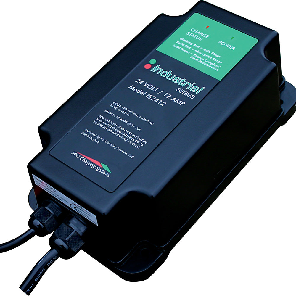 Pro IS2412 24V Battery Charger - Waterproof & Automatic Image 1