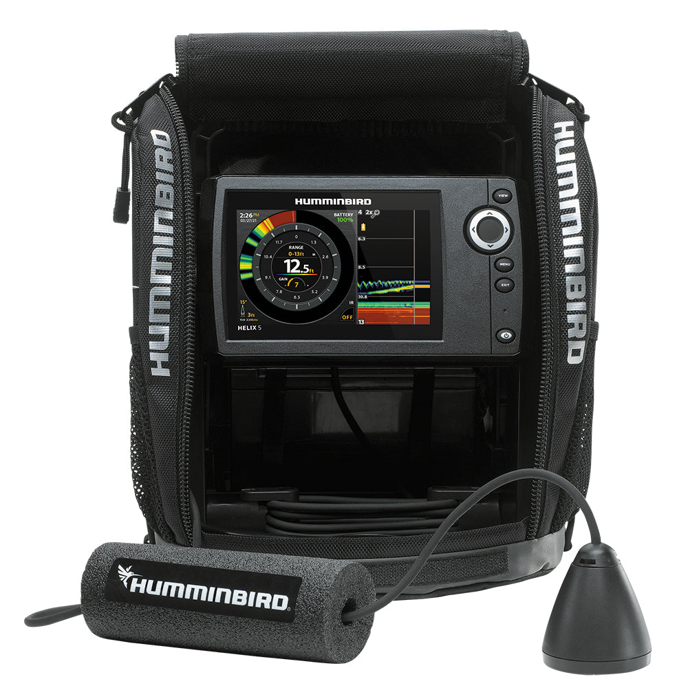 Humminbird 411720-1 Helix5 Chirp G3 Ice Sonar System Image 1