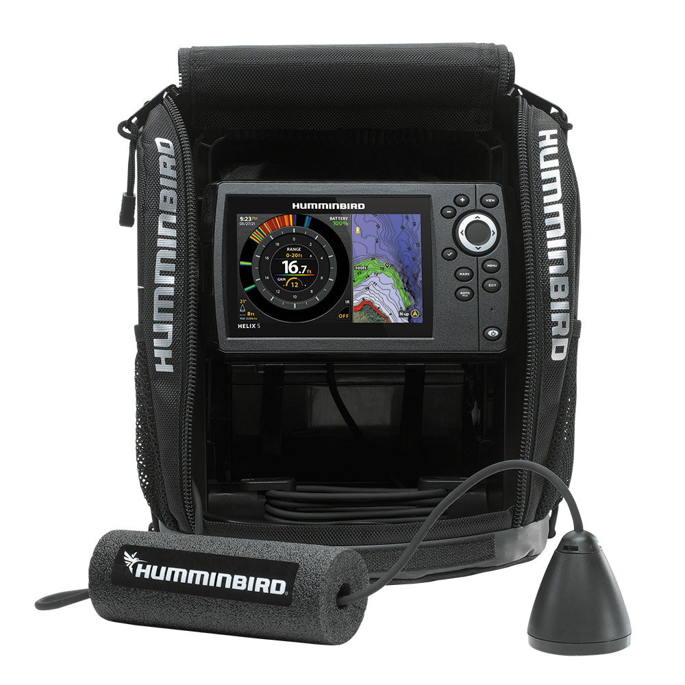 Humminbird 411740-1 Ice Helix 5 Chirp Gps G3 Sonar/Gps All-Season Image 1