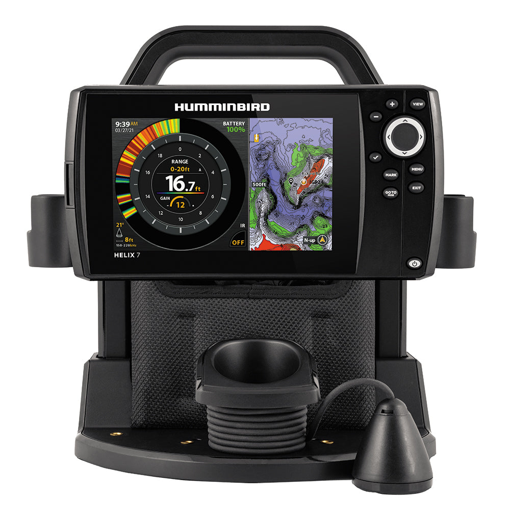 Humminbird 411750-1 Ice Helix 7 Chirp Gps G4 Sonar/Gps Combo Image 1