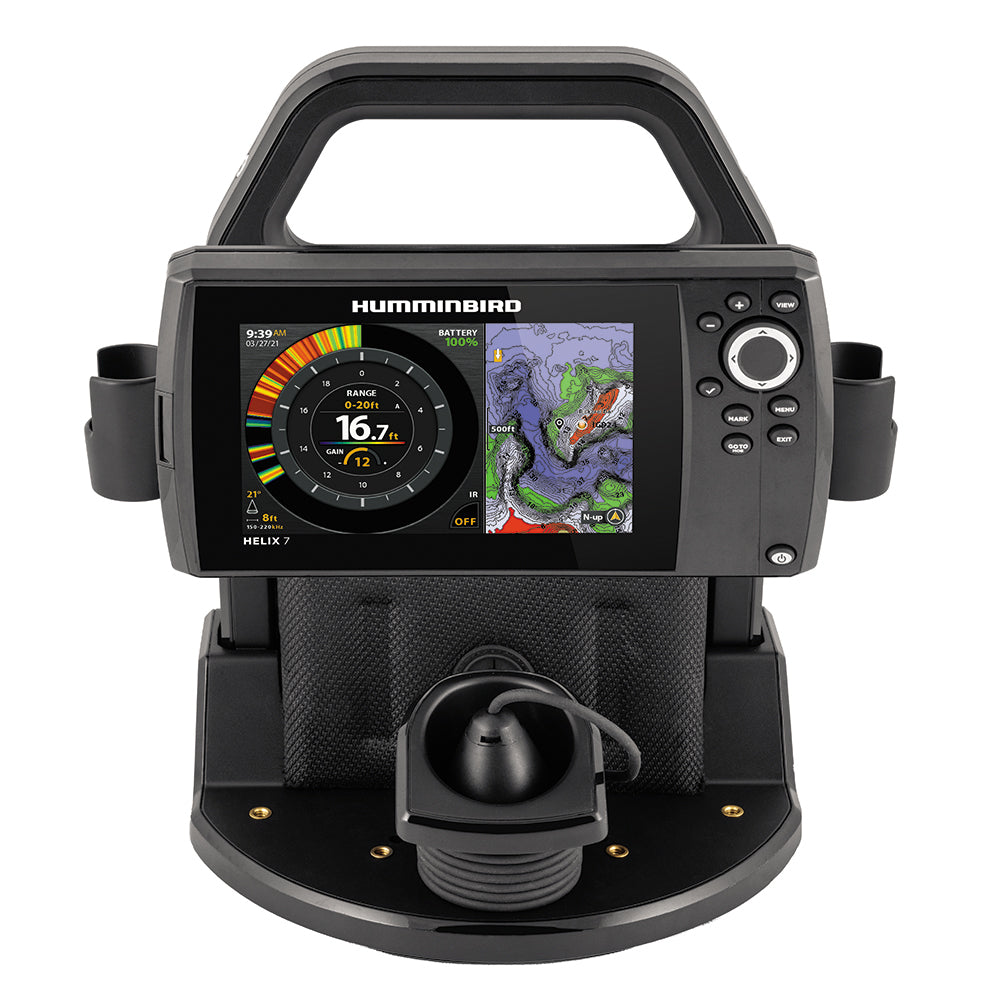 ICE HELIX 7 CHIRP GPS G4 SONAR FISHFINDER & CHARTPLOTTER (HUMMINBIRD)
