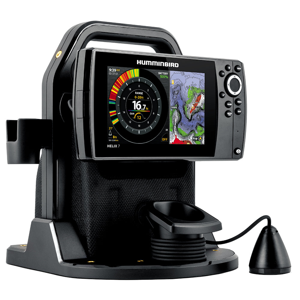 ICE HELIX 7 CHIRP GPS G4 SONAR FISHFINDER & CHARTPLOTTER (HUMMINBIRD)
