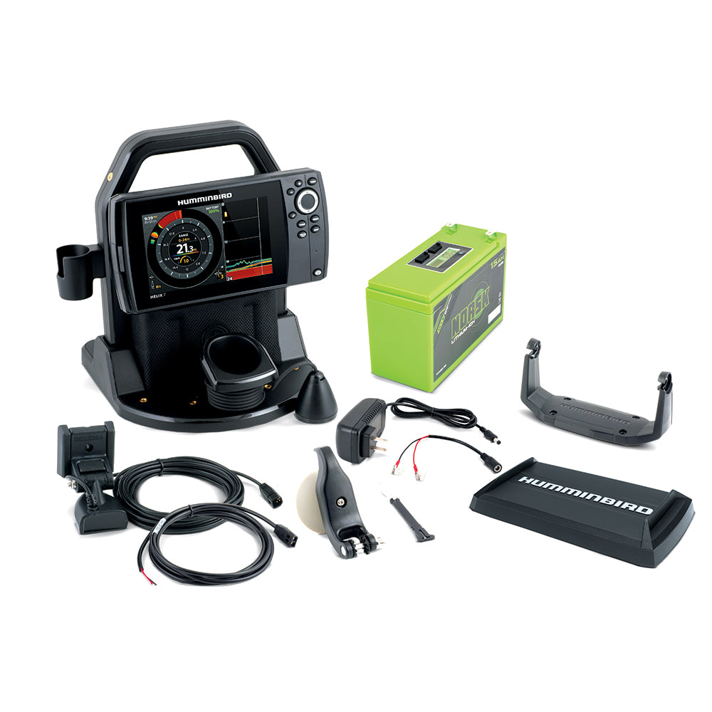 ICE HELIX 7 CHIRP GPS G4 SONAR FISHFINDER & CHARTPLOTTER (HUMMINBIRD)