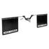 Rock Tamers 00110 2.5" Hub Mudflap System Matte Black/Stainless Image 1