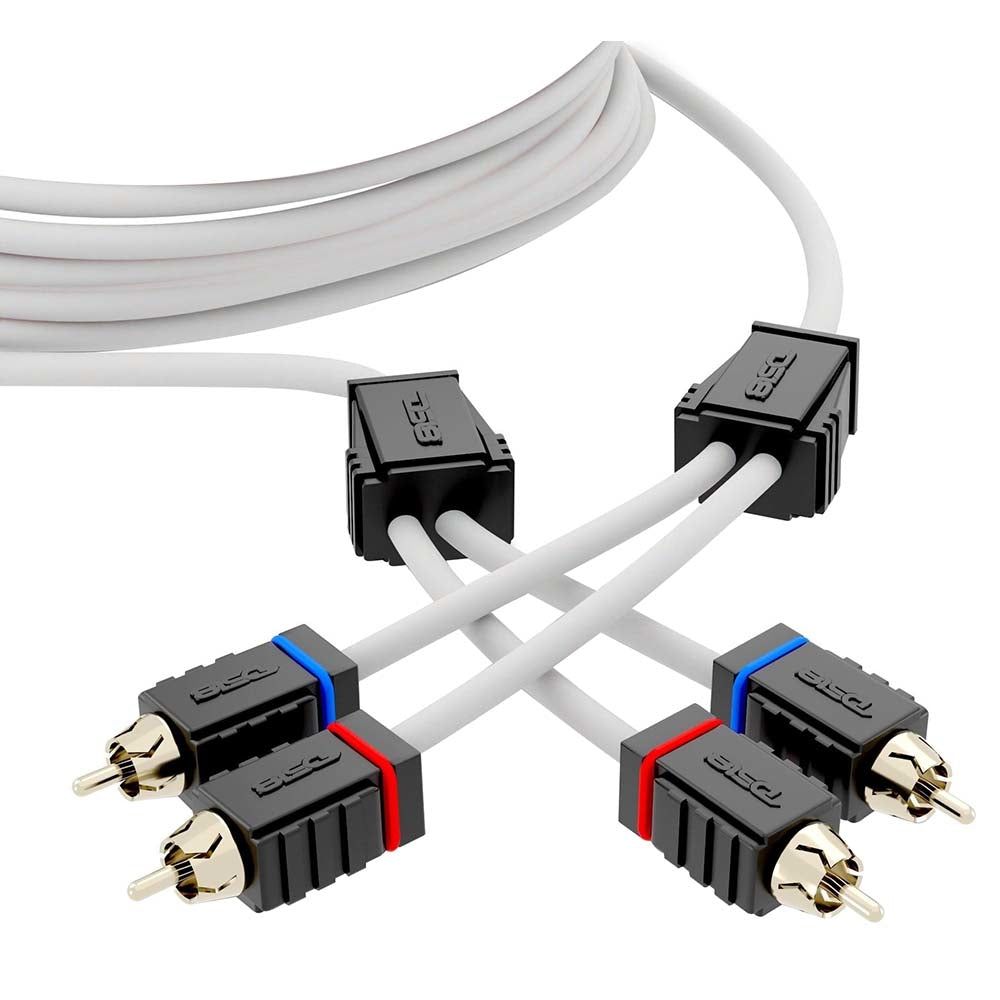 Ds18 MOFCR-6FT Marine Tinned OFC RCA Cable 6"" Image 1