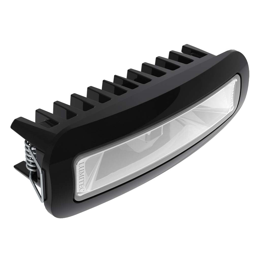 Lumitec 101728 Capri3 LED Flood Light, Black, Non-Dimming Image 1