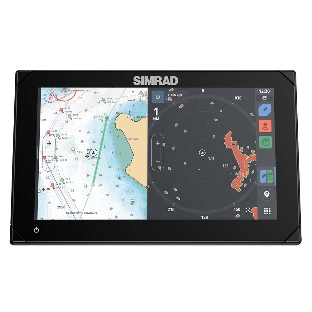 Simrad 000-15218-001 Nsx 3009 9" Combo Chartplotter And Fishfinder Display Only Image 1