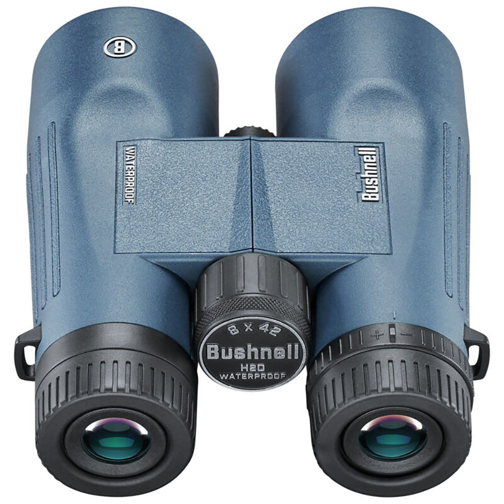 Bushnell 158042R 8x42mm H2O Binocular with Dark Blue Roof, Waterproof/Fogproof