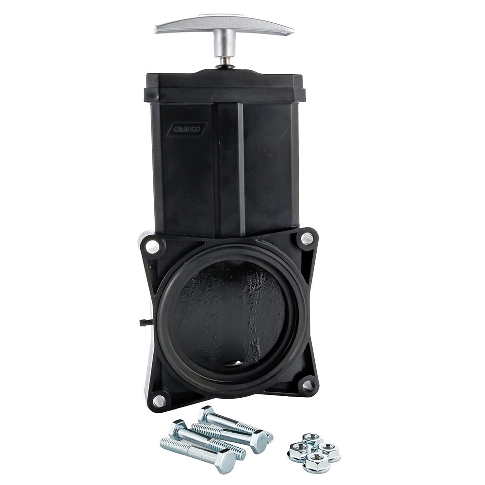 Camco 39511 3" Waste Valve Metal Handle Image 1