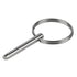 Schaefer 98-1815 Quick Release Pin 3/16" x 1.5" Marine Grade Stainless Steel Image 1