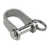 Schaefer Marine 93-33 Stamped "D" Shackle 1/4"" Image 1
