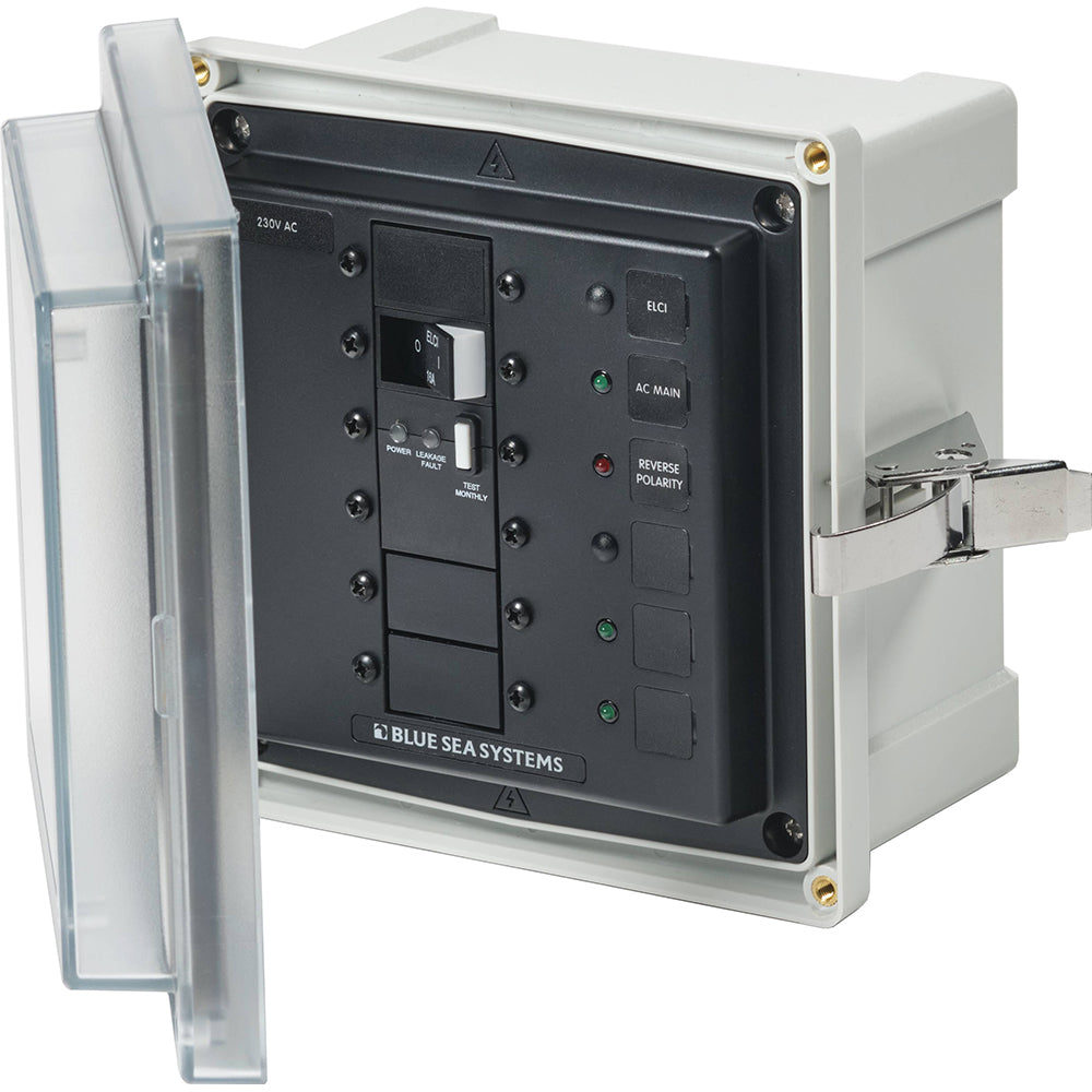 Blue Sea Systems 3121 Sms Panel Enclosure Elci 16A And 3 Blanks 230V Ac Image 1