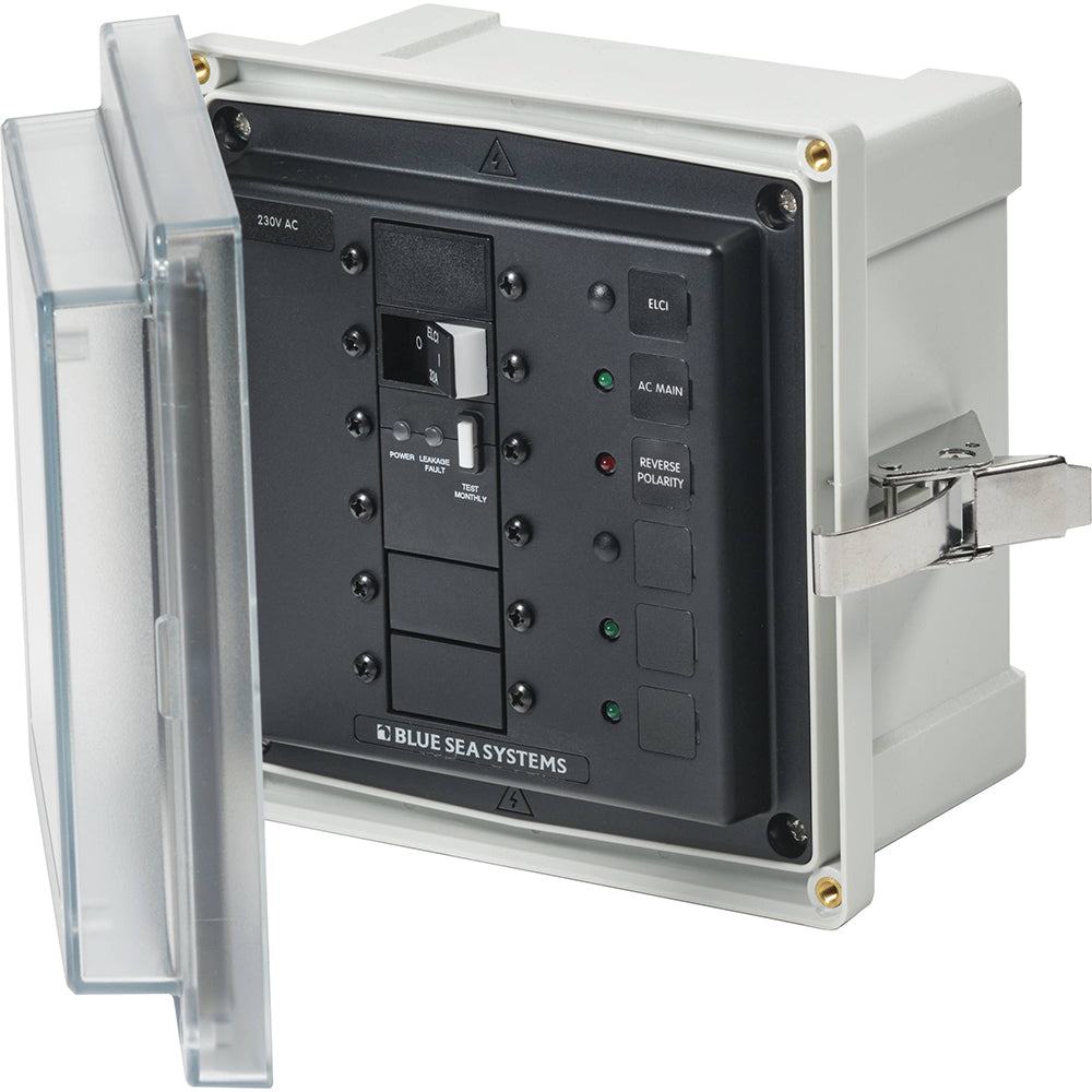 Blue Sea Systems 3123 Sms Panel Enclosure Elci 32A And 3 Blanks 230V Ac Image 1