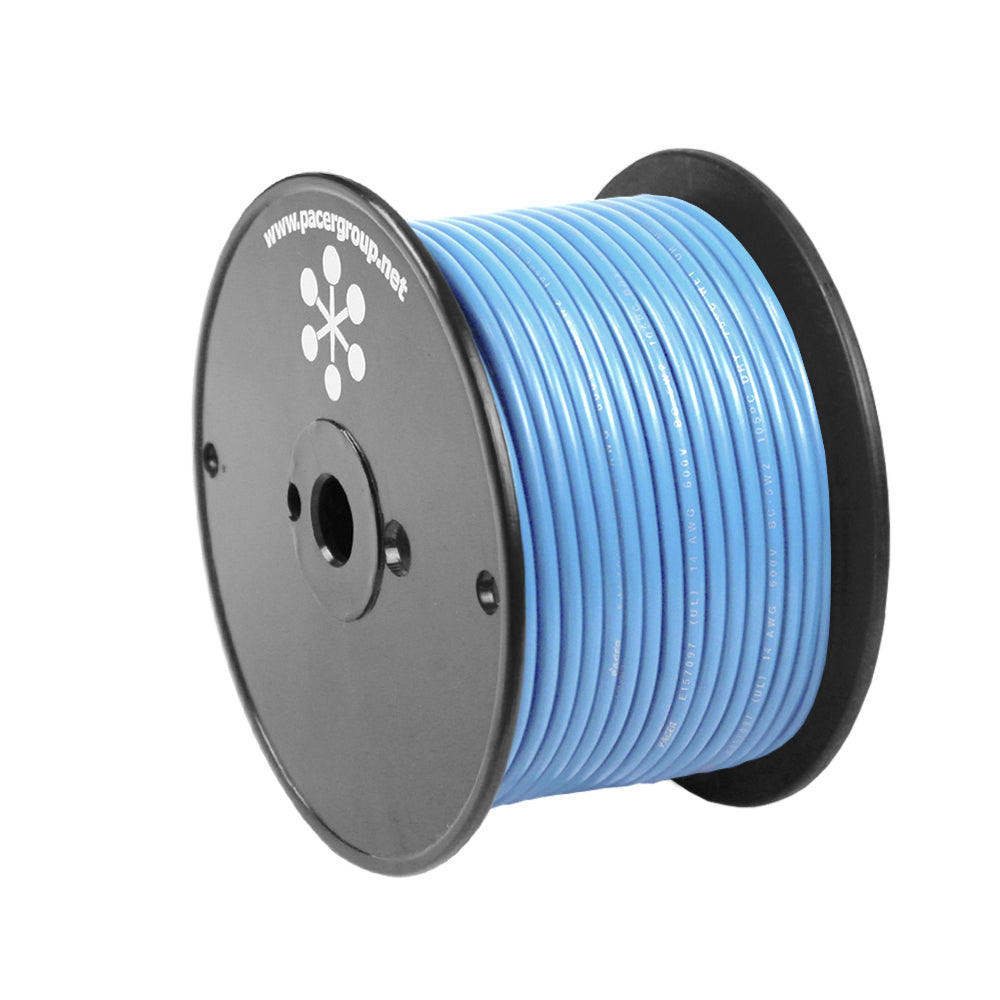 Pacer Group 16 AWG Light Blue Primary Wire - 100ft WUL16LB-100 Image 1