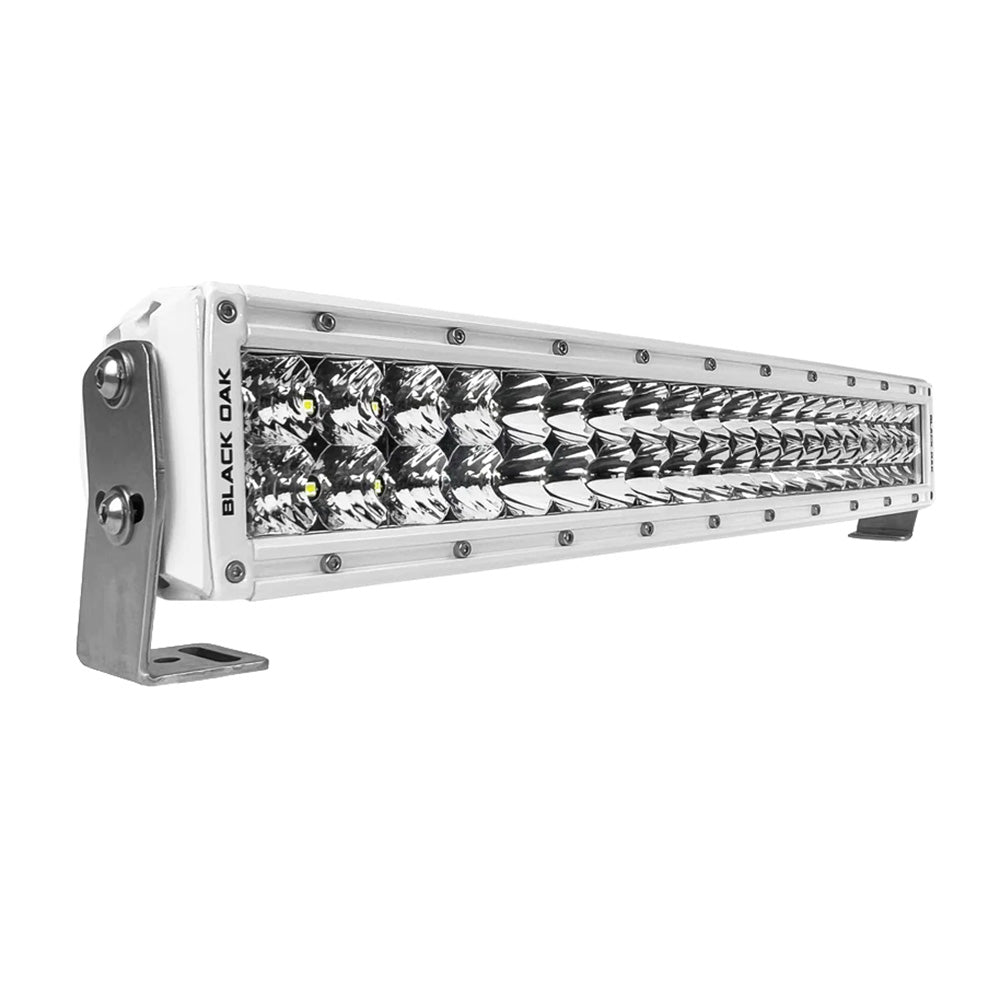 Black Oak Led 20Ccm-D5Os Pro Series Curved Double Row Combo 20" Light Bar White Image 1