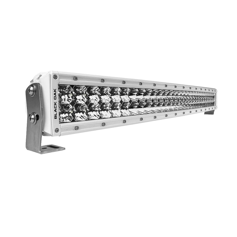 Black Oak Led 30Ccm-D5Os Pro Series Curved Double Row Combo 30" Light Bar White Image 1