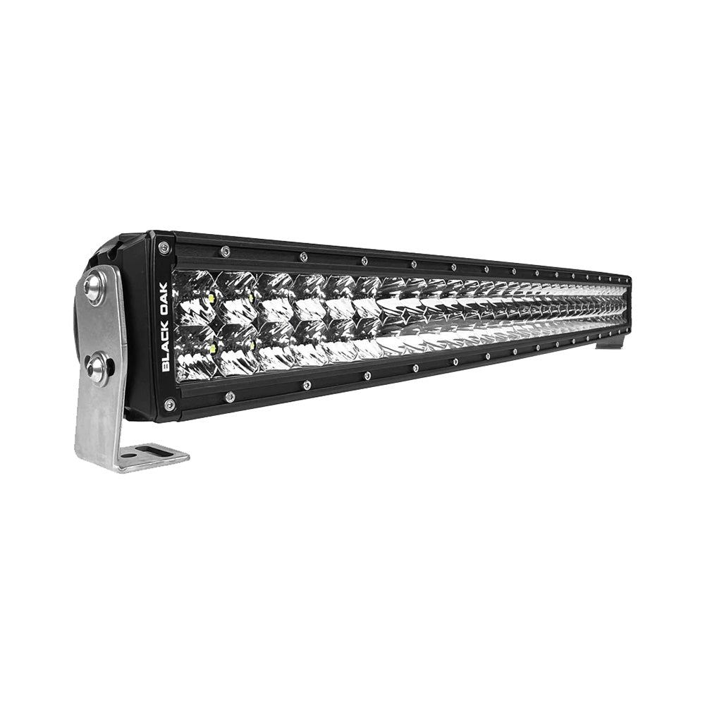Black Oak LED 30CC-D5OS Pro Series 3.0 30" Curved Double Row Light Bar Combo Image 1