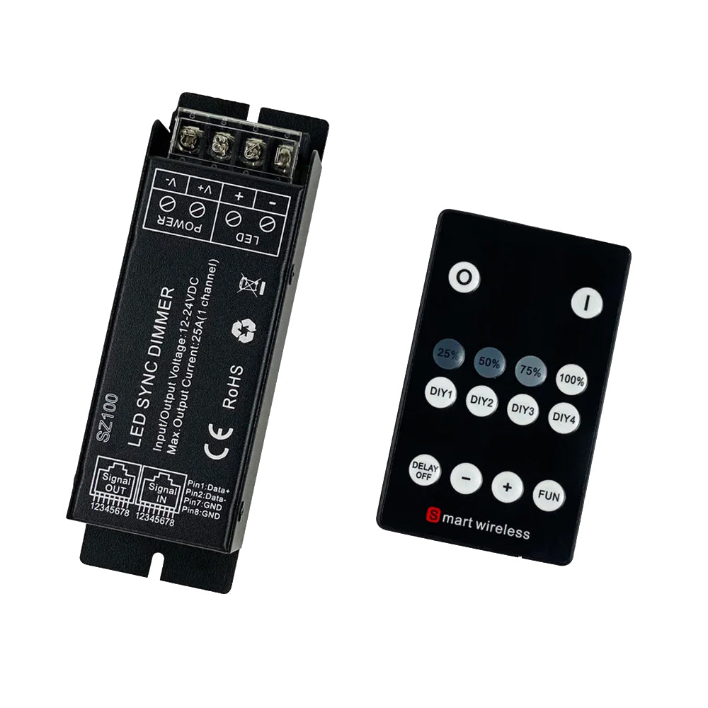 Black Oak LED Dimmer Module - Dimmable Lighting Control Image 1